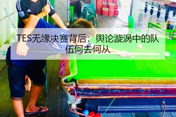 TES无缘决赛背后：舆论漩涡中的队伍何去何从 - ng28.app